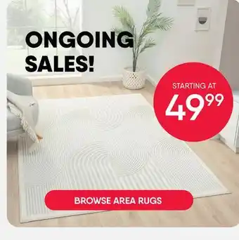 Meubles RD AREA RUGS offer