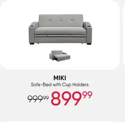 Meubles RD Miki - Convertible Sofa with Cup Holders and Side Pockets offer