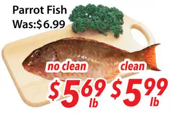 Ample Food Market Parrot fish offer