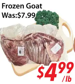 Ample Food Market Frozen goat offer