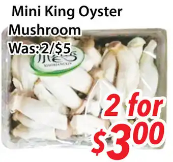 Ample Food Market Mini King Oyster Mushroom offer