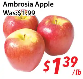 Ample Food Market Ambrosia apple offer