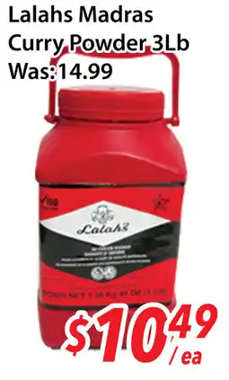 Ample Food Market Lalahs madras curry powder offer