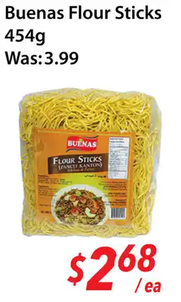 Ample Food Market Buenas flour sticks offer