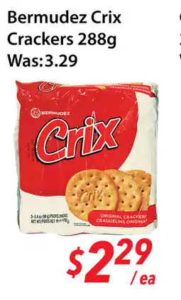 Ample Food Market Bermudez crix crackers offer