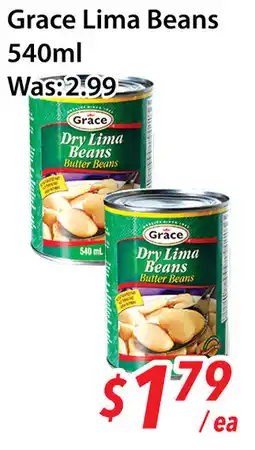 Ample Food Market Grace lima beans offer