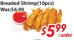 Ample Food Market Breaded shrimp offer