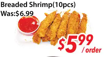 Ample Food Market Breaded shrimp offer
