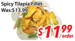Ample Food Market Spicy tilapia fillet offer