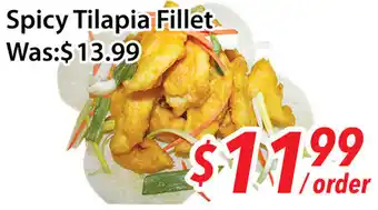 Ample Food Market Spicy tilapia fillet offer