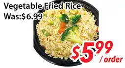 Ample Food Market Vegetable fried rice offer