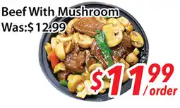 Ample Food Market Beef with mushroom offer