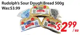 Ample Food Market Rudolph's sour dough bread offer