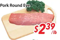 Ample Food Market Pork round eye offer