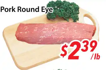 Ample Food Market Pork round eye offer