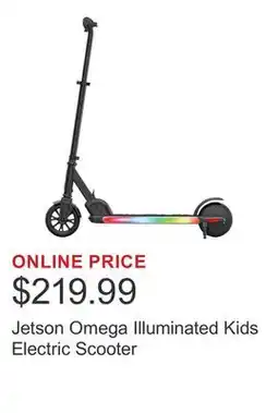 Costco Jetson Omega Illuminated Kids Electric Scooter offer
