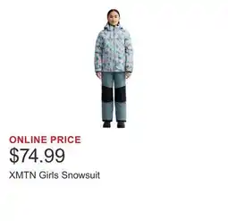 Costco XMTN Girls Snowsuit offer