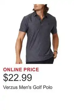 Costco Verzus Men's Golf Polo offer