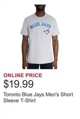 Costco Toronto Blue Jays Men's Short Sleeve T-Shirt offer