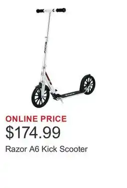 Costco Razor A6 Kick Scooter offer