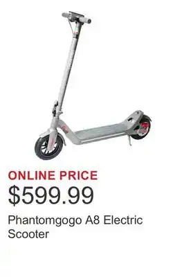 Costco Phantomgogo A8 Electric Scooter offer
