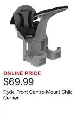 Costco Ryde Front Centre-Mount Child Carrier offer