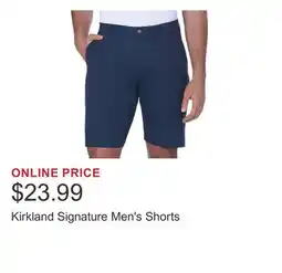 Costco Kirkland Signature Men's Shorts offer