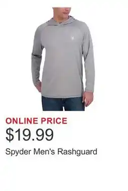 Costco Spyder Men's Rashguard offer