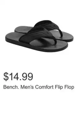 Costco Bench. Men's Comfort Flip Flop offer