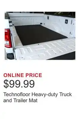 Costco Technofloor Heavy-duty Truck and Trailer Mat offer