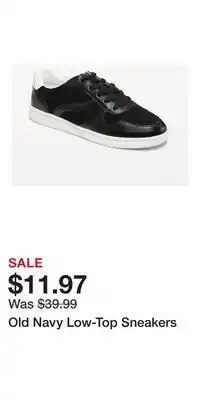 Old Navy Old Navy Low-Top Sneakers offer