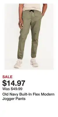 Old Navy Old Navy Built-In Flex Modern Jogger Pants offer