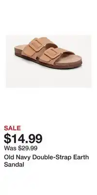 Old Navy Old Navy Double-Strap Earth Sandal offer