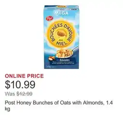 Costco Post Honey Bunches of Oats with Almonds, 1.4 kg offer