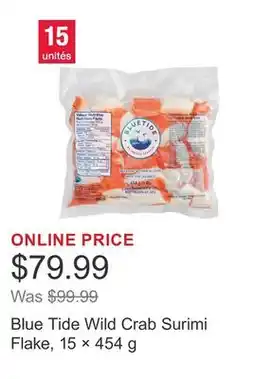 Costco Blue Tide Wild Crab Surimi Flake, 15 × 454 g offer