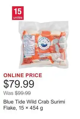 Costco Blue Tide Wild Crab Surimi Flake, 15 × 454 g offer