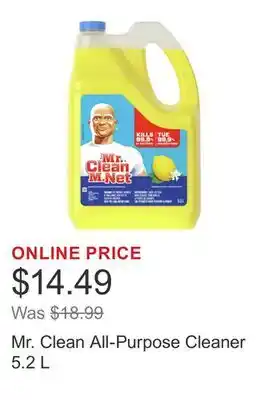 Costco Mr. Clean All-Purpose Cleaner 5.2 L offer