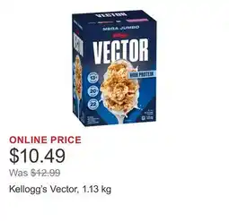 Costco Kellogg's Vector, 1.13 kg offer