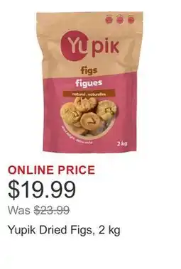 Costco Yupik Dried Figs, 2 kg offer