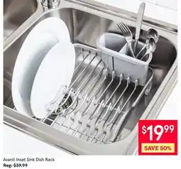 Kitchen Stuff Plus 7 PC. SET Avanti Inset Sink Dish Rack offer