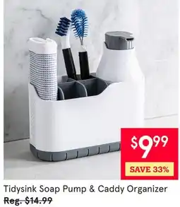 Kitchen Stuff Plus Tidysink Soap Pump & Caddy Organizer offer