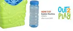 Toys R us OUT2 Play Bubble Machine offer