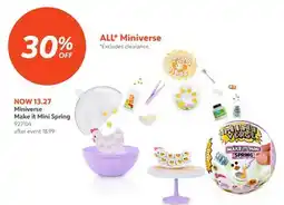 Toys R us Miniverse Make it Mini Spring offer
