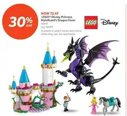 Toys R us LEGO Disney Princess Maleficent's Dragon Form offer