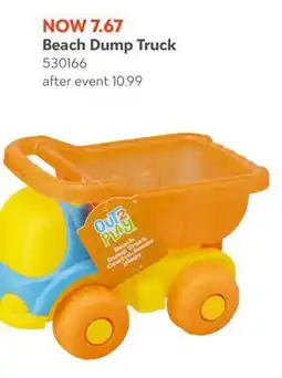Toys R us OUT2 PLAY Beach Dump Truck offer