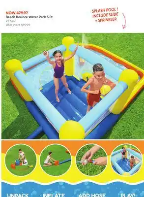 Toys R us Beach Bounce Water Park 5 Ft offer