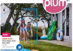Toys R us Plum Water Park Rain Wall offer