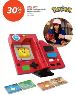 Toys R us MEGA Pokémon Kanto Region Pokédex offer