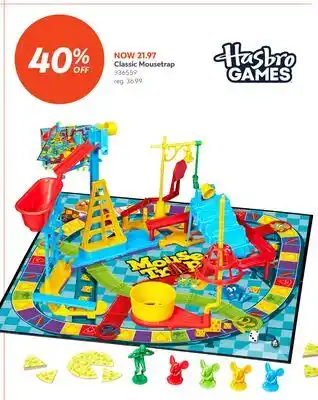 Toys R us Hasbro Classic Mousetrap offer
