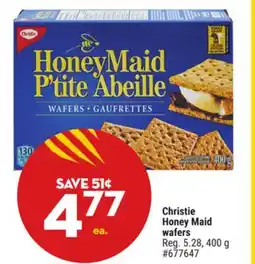Giant Tiger Christie Honey Maid wafers offer